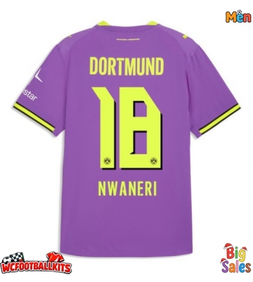Borussia Dortmund Ethan Nwaneri #18 Replica Third Stadium Shirt 2026-27 Short Sleeve